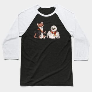 The Owl and the Weasel Baseball T-Shirt